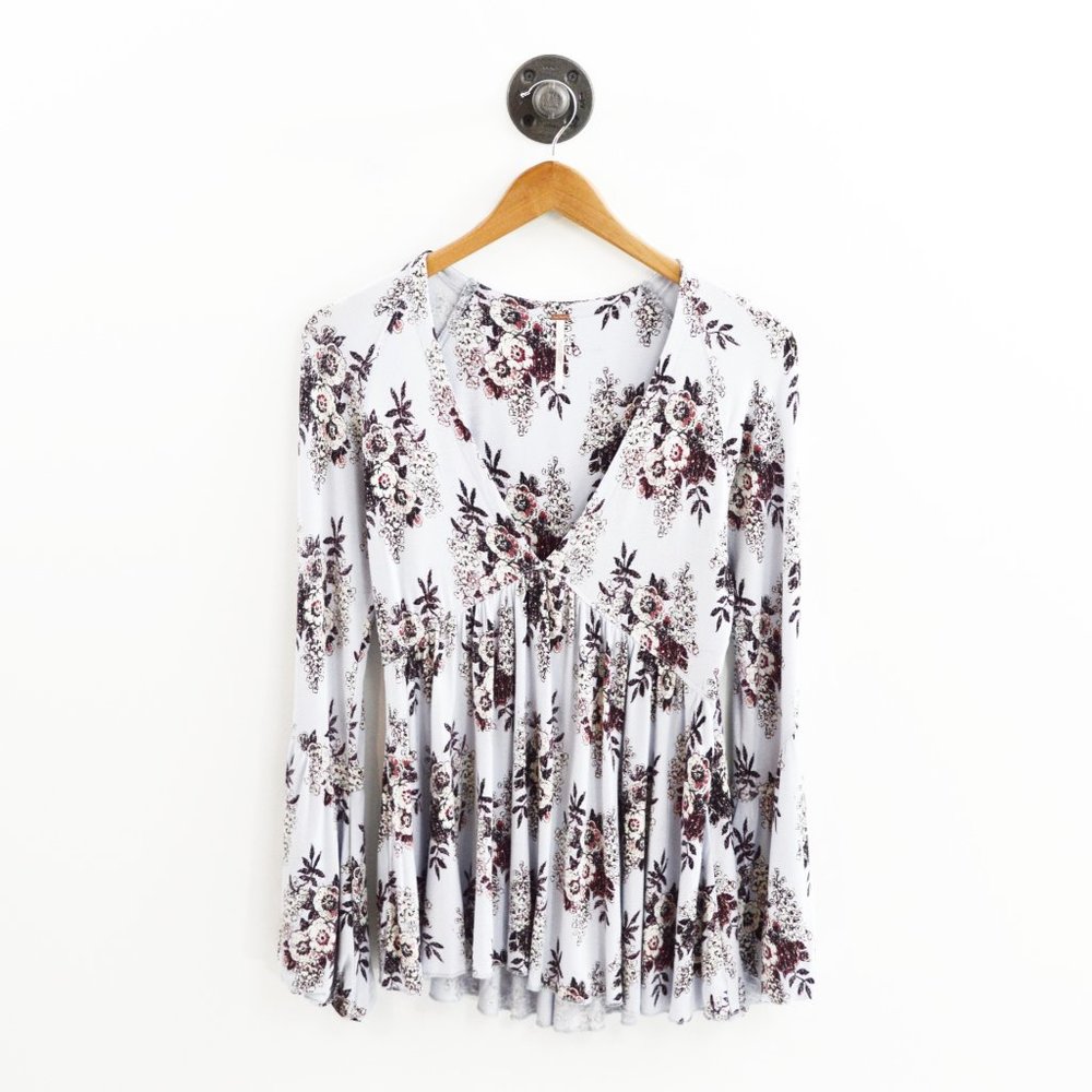 Free People Floral Top #101-61